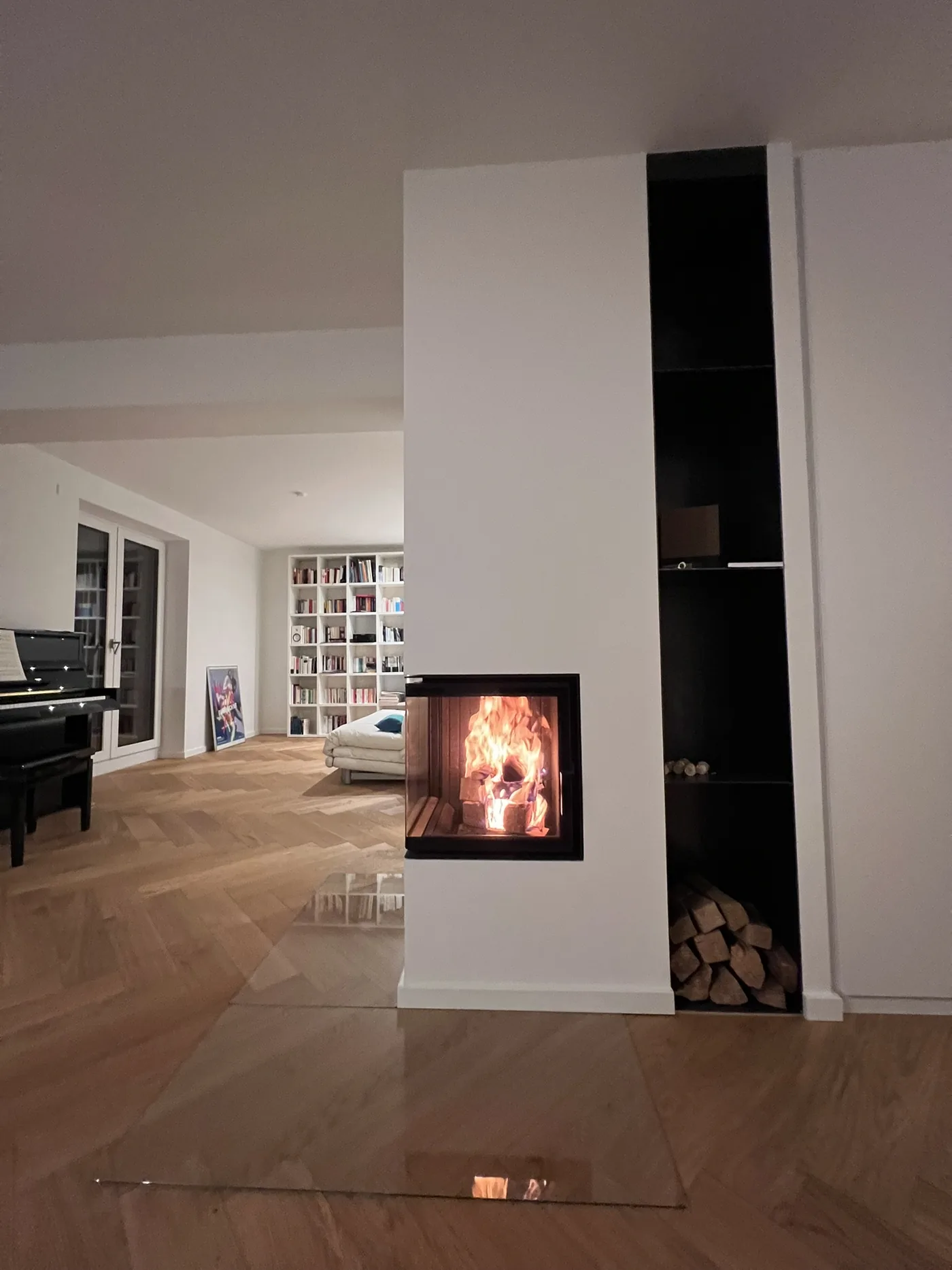 Brennender Eckkamin HOXTER ECKA 51 im Projekt Stuttgart-Sillenbuch – Ansicht 6